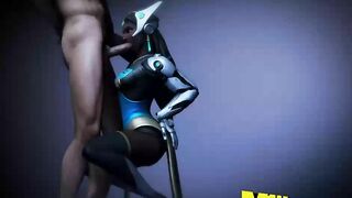 Symmetra m1llcake Overwatch - A hilariously raunchy parody of the popular game featuring the sexy cyber-defender!