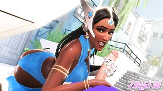 Unleash Your Inner Perv with Symmetra's Sexy Overwatch Fan Art