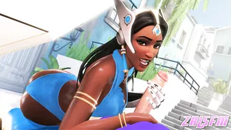 Unleash Your Inner Perv with Symmetra's Sexy Overwatch Fan Art