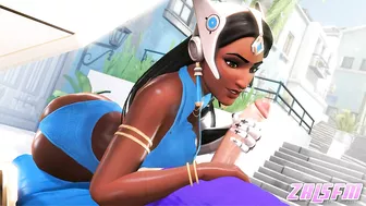 Unleash Your Inner Perv with Symmetra's Sexy Overwatch Fan Art