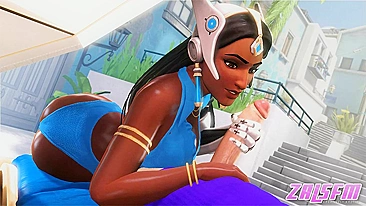 Unleash Your Inner Perv with Symmetra's Sexy Overwatch Fan Art