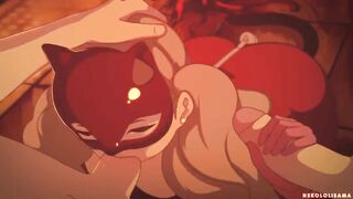 Persona 5's Takamaki Ann is a Nekololisama Queen in this NSFW Hentai Porn Video