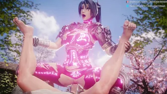 Sexy Taki Battles in 'Bouquetman's Soul Calibur'