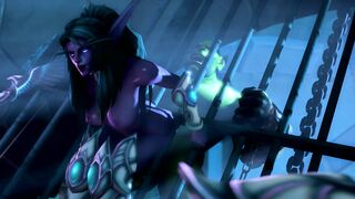 Sexy Thrall and Tyrande's Amorous Affair in Warcraft