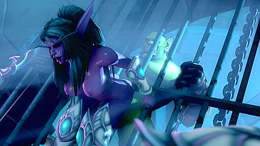 Sexy Thrall and Tyrande's Amorous Affair in Warcraft