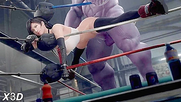 Tifa Lockhart and Thanos' X-Rated Adventure in Final Fantasy VII - A Marvelous Crossover