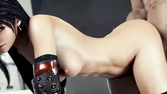 Tifa Lockhart's Sexy Soap Scene in Final Fantasy VII