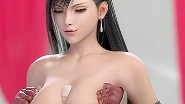 Tifa Lockhart's Steamy Lesbian Romp with Moa from Final Fantasy