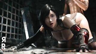 Watch Tifa Lockhart's Steamy Sex Scene with Ruri from Final Fantasy VII