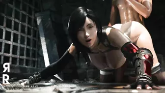 Watch Tifa Lockhart's Steamy Sex Scene with Ruri from Final Fantasy VII
