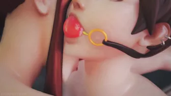 Overwatch's Tracer and Brigitte Get Down in Steamy Hentai Video Overwatch's Tracer and Brigitte Get Down in Steamy Hentai Video