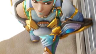 Hentai porn video featuring Tracer and Hanzo KreiSake from Overwatch