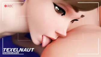 Tracer and Mercy's Naughty Adventure in Overwatch