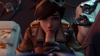 Tracer Aspryt Overwatch - A Satirical Take on Hentai Porn