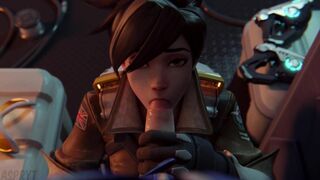 Tracer Aspryt Overwatch - A Satirical Take on Hentai Porn