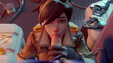 Tracer Aspryt Overwatch - A Satirical Take on Hentai Porn