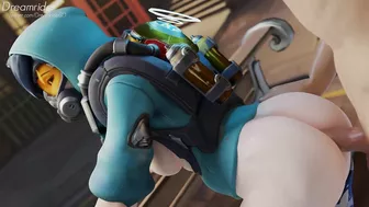 Watch Tracer's Dream Ride in 3D - Overwatch Fan Art Watch Tracer's Dream Ride in 3D - Overwatch Fan Art