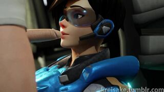 Watch Tracer's Kinky Adventure in Overwatch! (NSFW)