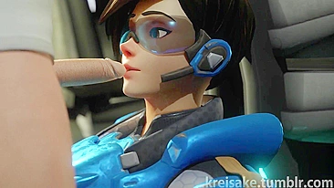 Watch Tracer's Kinky Adventure in Overwatch! (NSFW)
