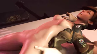 Overwatch's Tracer Gets Fucked by Secaz in Sensual Hentai Porn Video