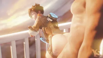 Tracer's Young Adventure in Overwatch