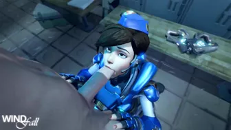 Overwatch's Tracer Gets Fucked Hard by Chung-Li