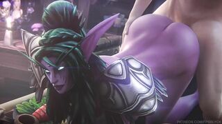 Unleash Your Inner Demon - Tyrande Whisperwind's BDSM Adventure