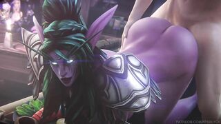 Unleash Your Inner Demon - Tyrande Whisperwind's BDSM Adventure