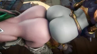 Warcraft XXX - Tyrande and Jaina's Lesbian Adventure