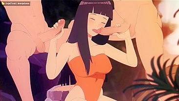 Naruto's Sexy Time with Hyuuga Hinata - A Steamy Hentai Adventure