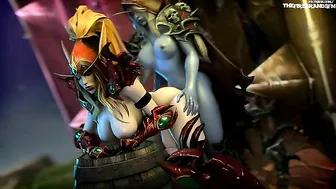 Sexy Sorceress Valeera and Undead Queen Sylvanas Burn Up the Battlefield in 'Firebrand' - A Must-See Hentai Porn Video! Sexy Sorceress Valeera and Undead Queen Sylvanas Burn Up the Battlefield in 'Firebrand' - A Must-See Hentai Porn Video!