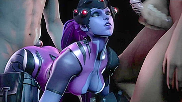 Widowmaker Overwatch - A sensual and seductive hentai video featuring the iconic Overwatch character!