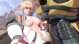 Wattson and Caustic DzooWorks' Apex Legends - The Ultimate Hentai Porn Experience