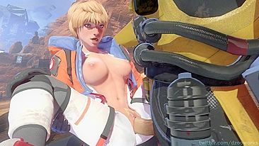 Wattson and Caustic DzooWorks' Apex Legends - The Ultimate Hentai Porn Experience