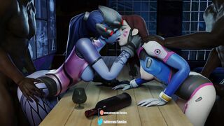 Watch Widowmaker and D.Va Save the Day in Overwatch