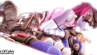 Soldier 76 and Widowmaker's Sweet Treat - A Cake Fit for a Hero