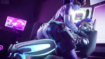 Widowmaker and Sombra's Steamy Yeero Overwatch Session