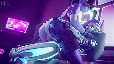 Widowmaker and Sombra's Steamy Yeero Overwatch Session