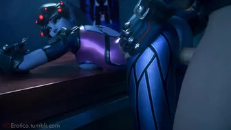 Widowmaker and Zarya engage in steamy Overwatch sex scene