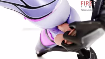 Sexy Widowmaker Ready for Action in Overwatch