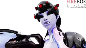 Sexy Widowmaker Ready for Action in Overwatch