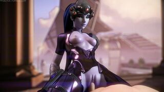 Sexy Widowmaker Cosplay - Overwatch Porn Video