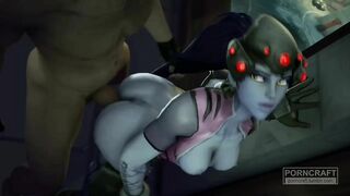 Widowmaker's Sexual Conquests - A Steamy Overwatch Adventure