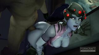 Widowmaker's Sexual Conquests - A Steamy Overwatch Adventure