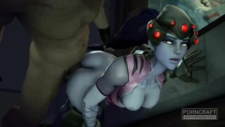 Widowmaker's Sexual Conquests - A Steamy Overwatch Adventure