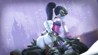 Revamped! Widowmaker and Reaper's Steamy Romp in 'The G-Works Overwatch'