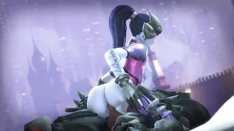 Revamped! Widowmaker and Reaper's Steamy Romp in 'The G-Works Overwatch'