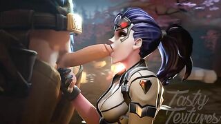 Widowmaker's Tempting Textures in Overwatch