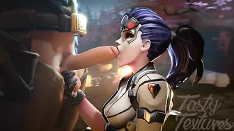 Widowmaker's Tempting Textures in Overwatch