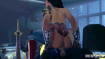 Wonder Woman Irispoplar DC Injustice 2 Porn Video